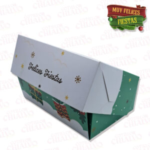 Caja Navidad Rect S/Visor (21x14x7cm)