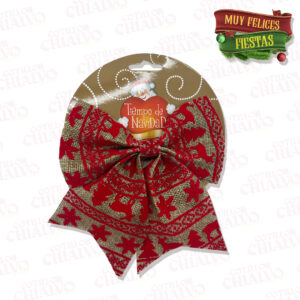 Moño Arpillera (15x18cm)