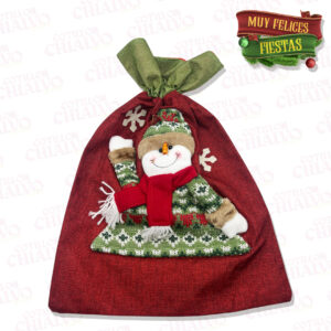Bolsa Regalo Navidad Arpillera (56x35cm)