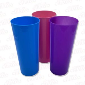 Vaso Trago Largo Color Flex