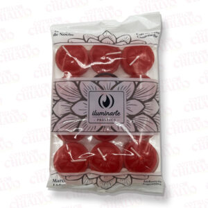 Vela De Noche Iluminarte 2cm 12U