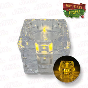 Vela Cuadrada Led 4,5cm