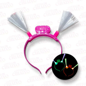 Vincha Fibra Optica Led