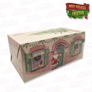 Caja Navidad Budin S/Visor